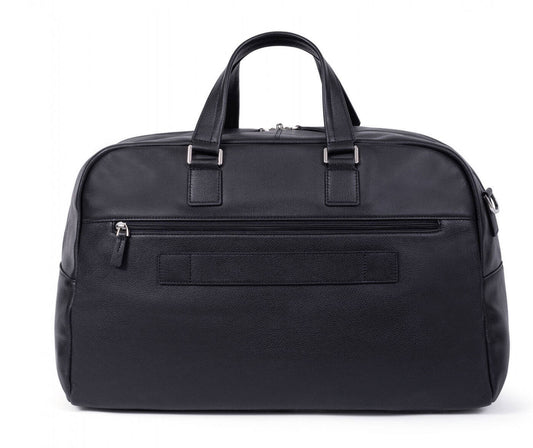 Leather Travel Bag - Black