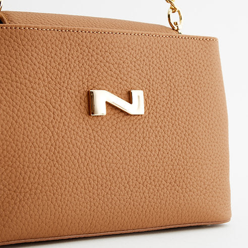 Nathan-Baume Handtas Magnolia Setter (Dark Cognac)