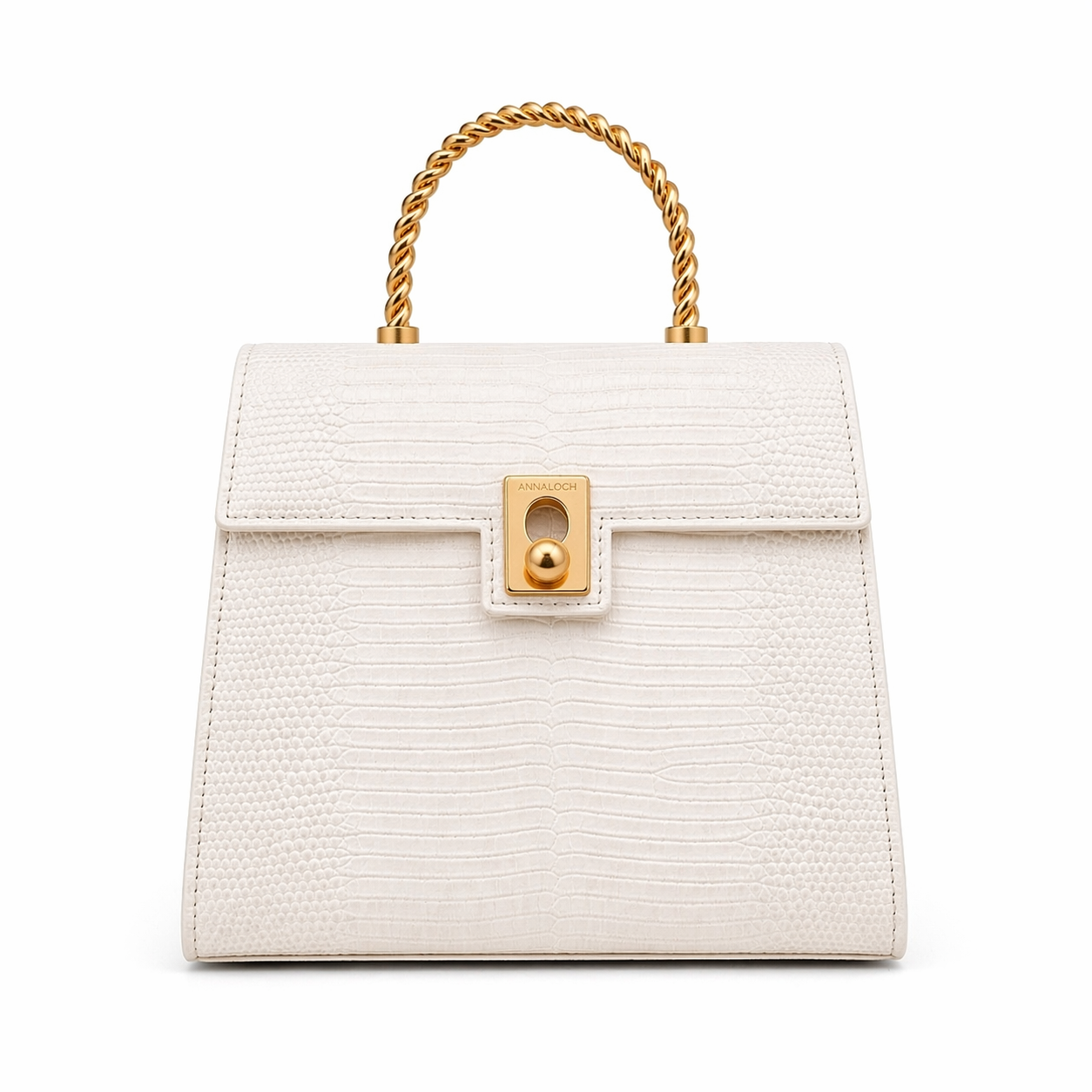 1960 Twist Knot Handle Bag – Tijdloze elegantie met een vintage toets