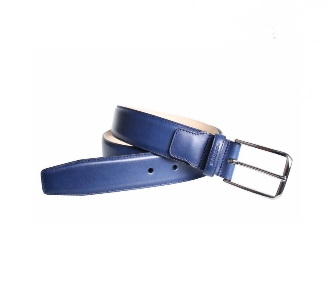 Anicalf Premium Belt – Azure (Blue) - Handcrafted in Spain