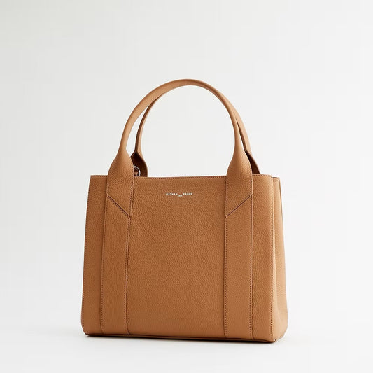 Nathan-Baume Handbag – Breda in Black – Elegant structure & practical design