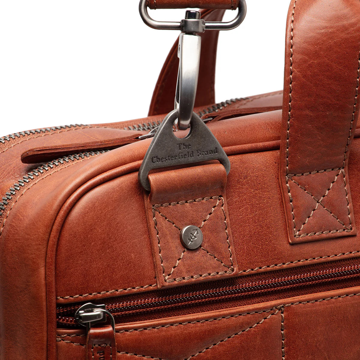 Leather Laptop Bag Iseo - Full grained 100% vegetable tanned