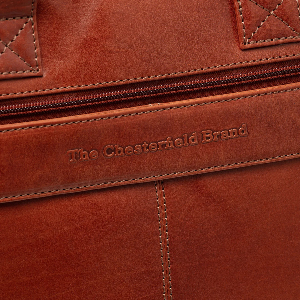 Leather Laptop Bag Iseo - Full grained 100% vegetable tanned