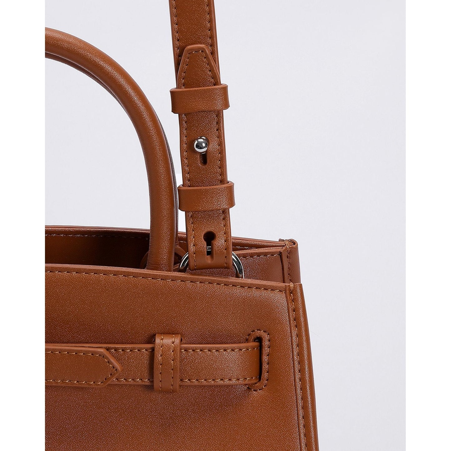 Small Morgan Tote Bag Brown