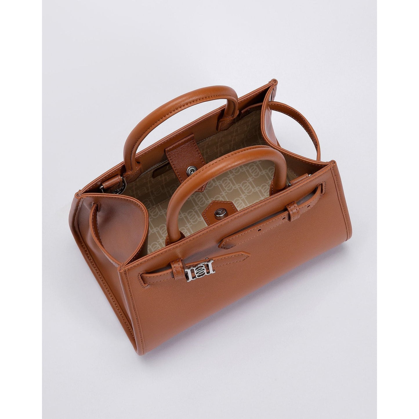 Small Morgan Tote Bag Brown