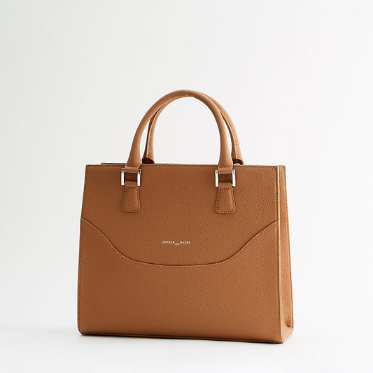 Nathan-Baume Handbag - Christy in Cognac