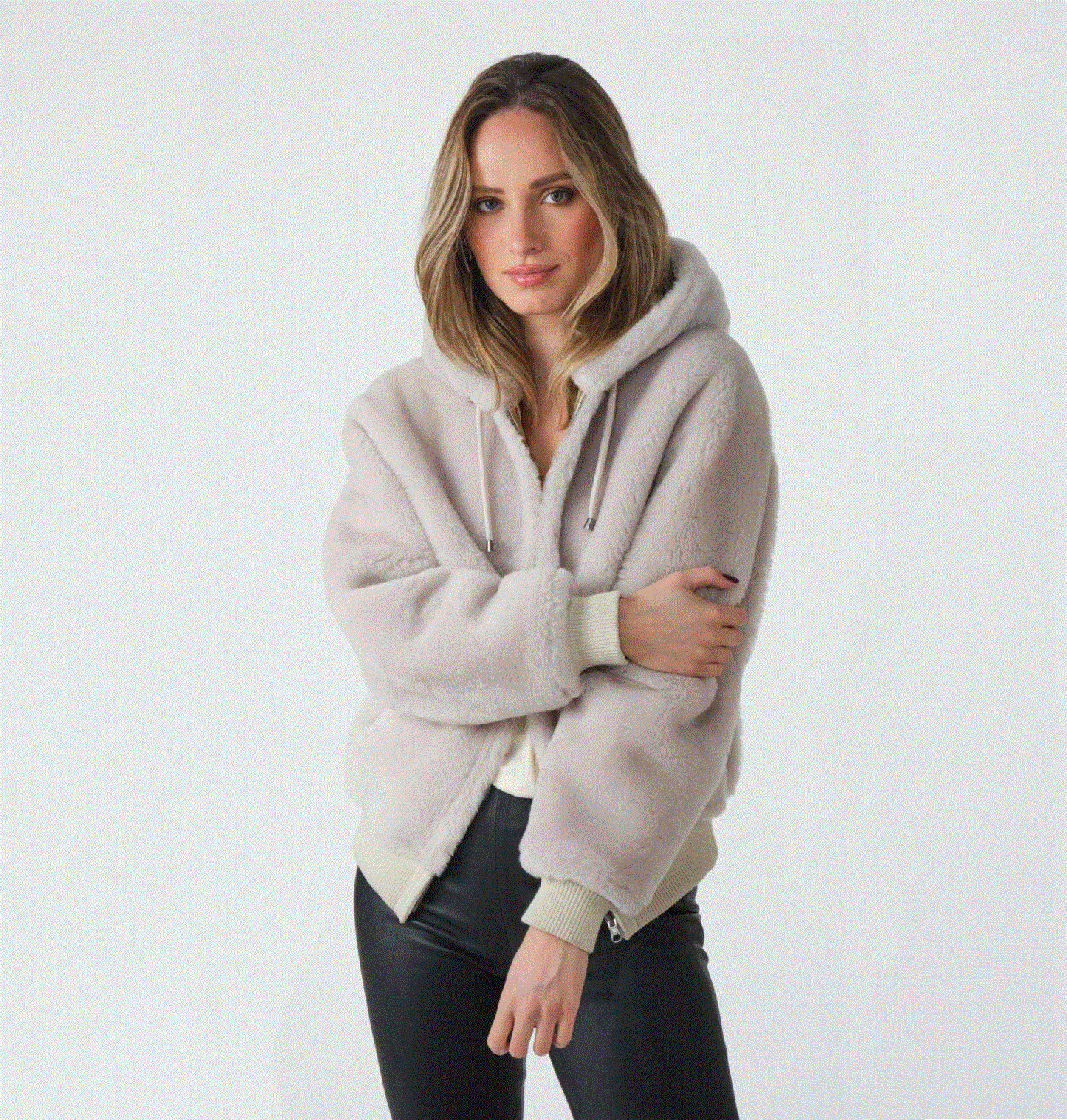 Mouton Shearling - Bomber Jas