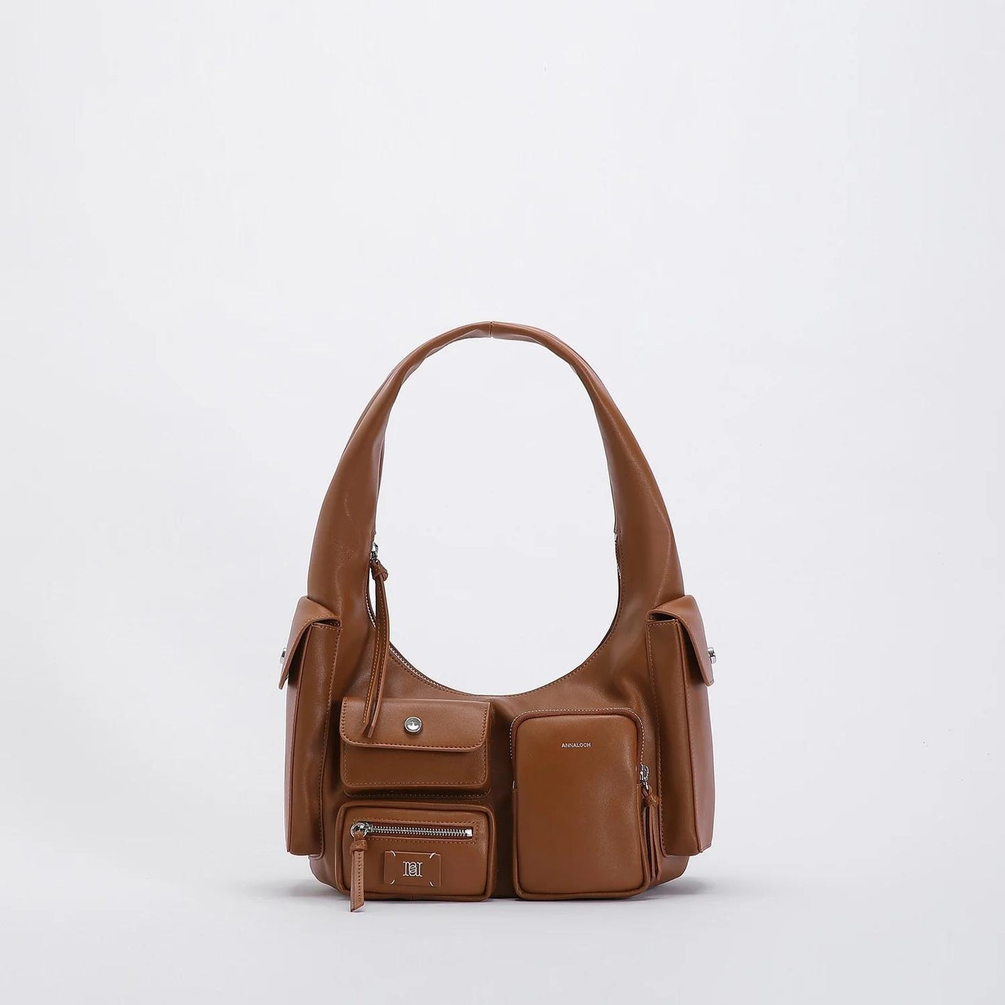 Cargo Shoulder Bag Brown