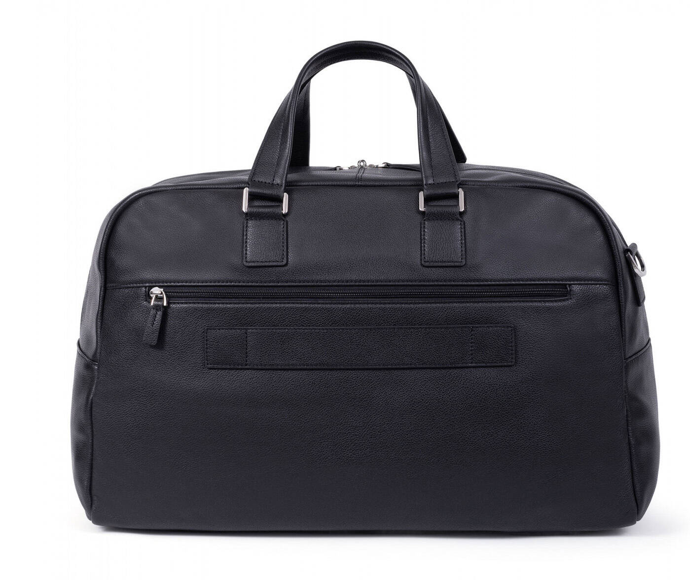 Leather Travel Bag - Black