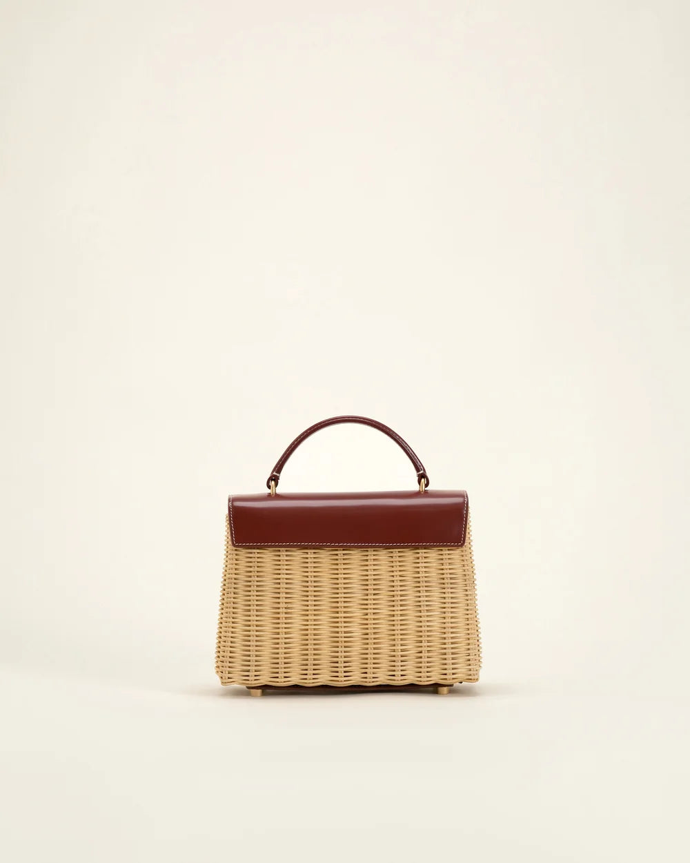 Marie 22 Haute Rattan – Bruin in Box Calf