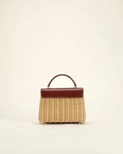 Marie 22 Haute Rattan - Box Calf - Bruin