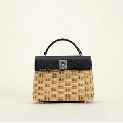 Marie 22 Haute Rattan – Box Calf - Zwart