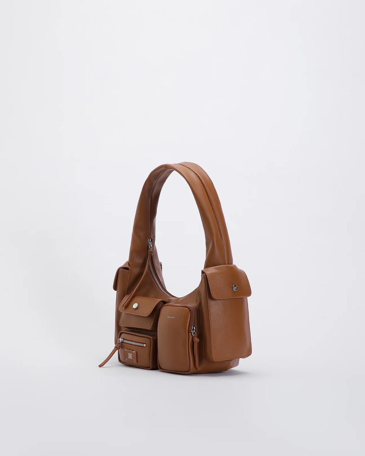 Cargo Shoulder Bag Brown