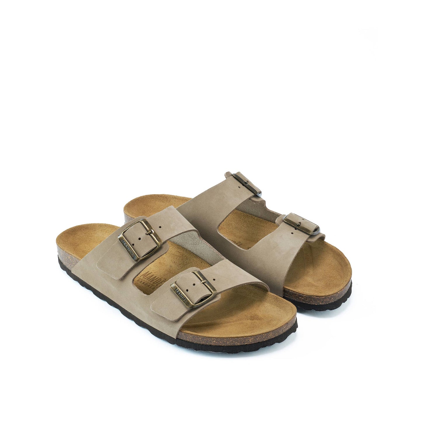Taupe two-strap sandal - Art.MD6159