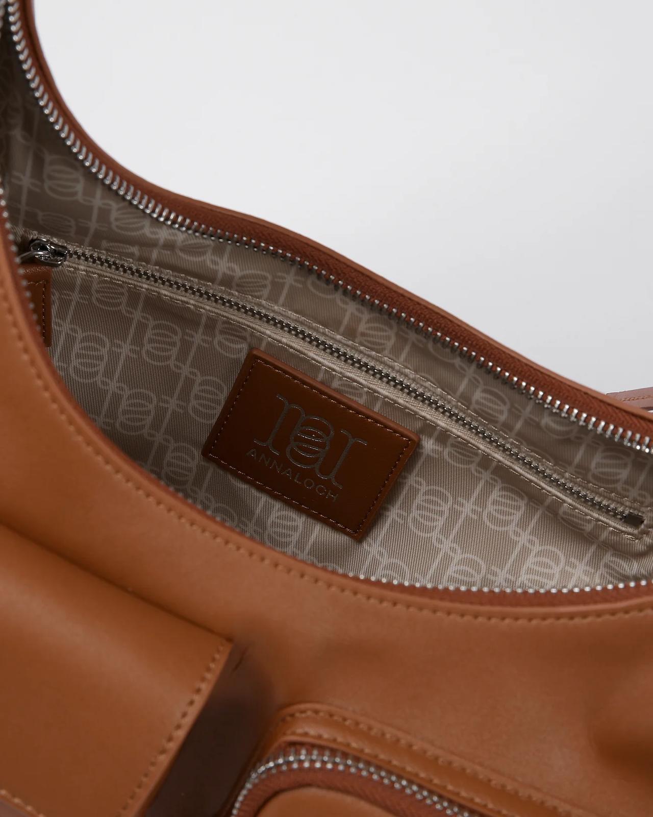 Cargo Shoulder Bag Brown