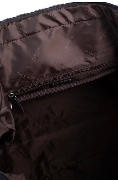 Leather Travel Bag - Dark Brown (Espresso Brown)