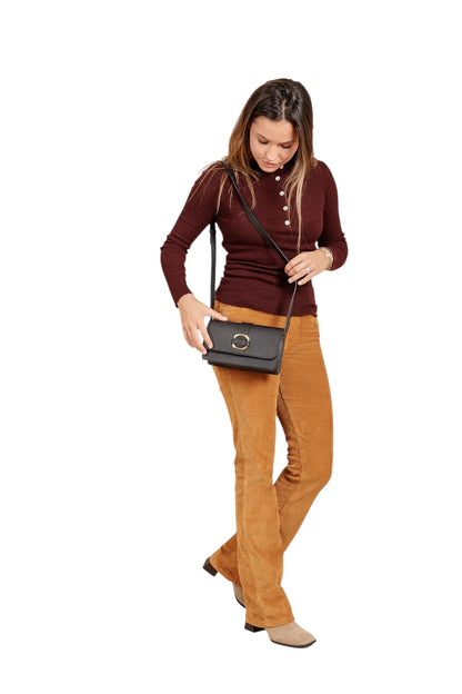 Mokoa - Charbon Doré - Crossbody Bag