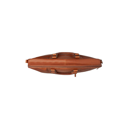 Leren Kledinghoes in Cognac