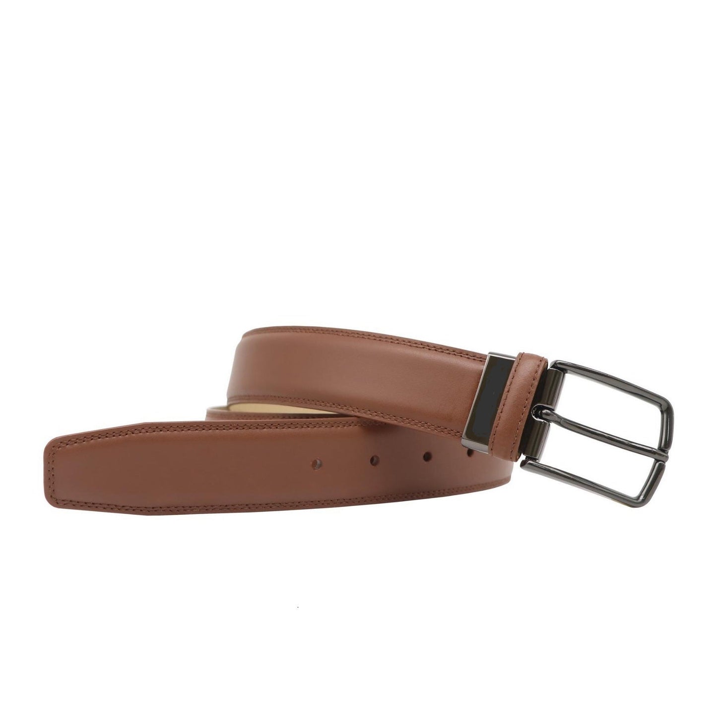 Bovine Riem 35mm - Volnerf leder - Cognac