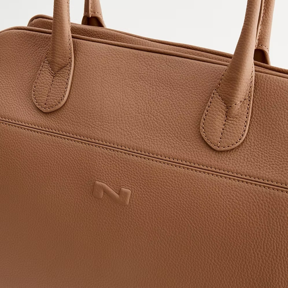 Nathan-Baume Handbag - Barbara in Cognac