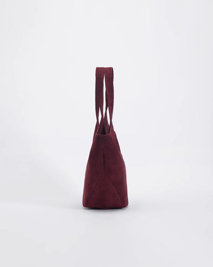 Suède Carry All Bag - Burgundy