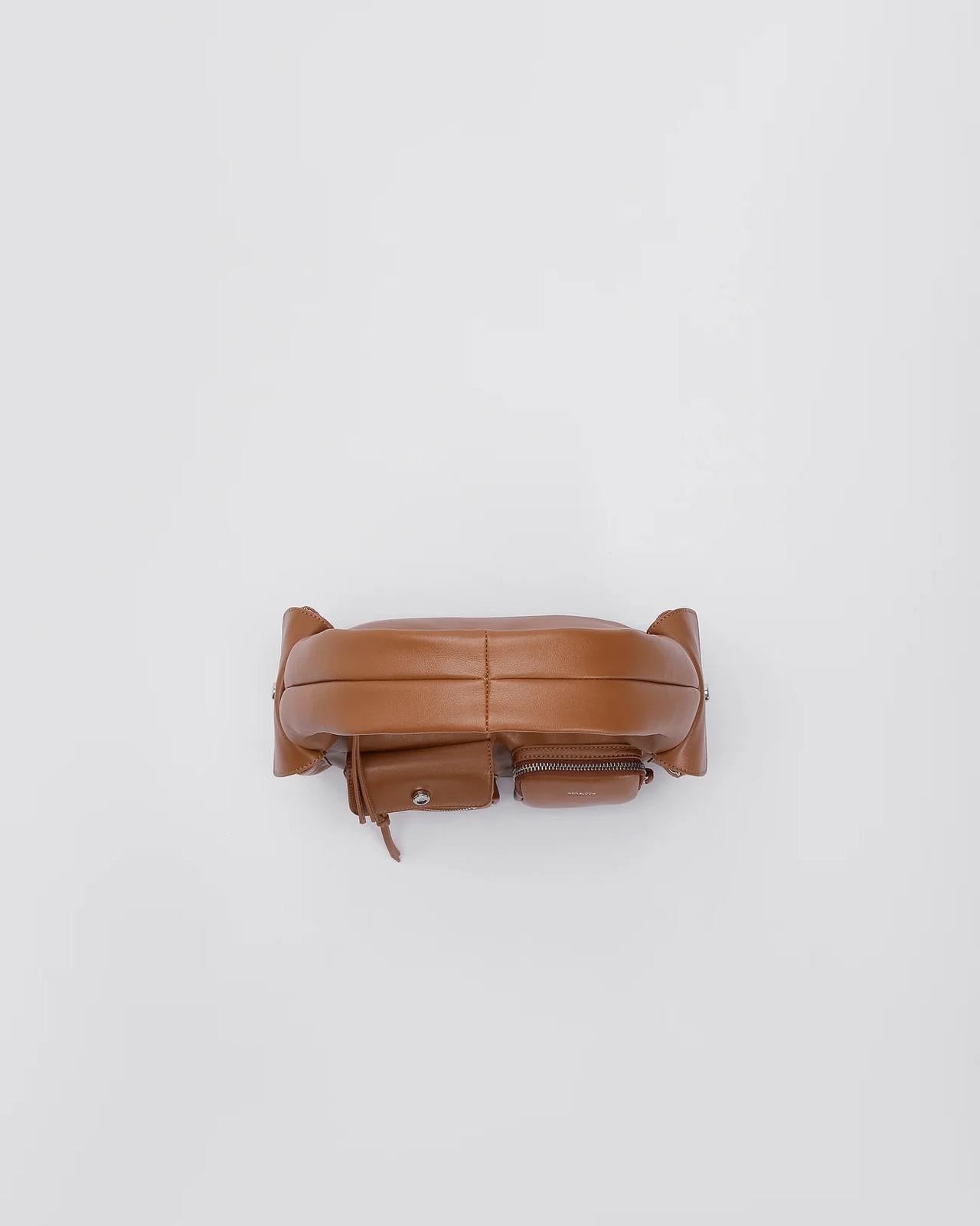 Cargo Shoulder Bag Brown