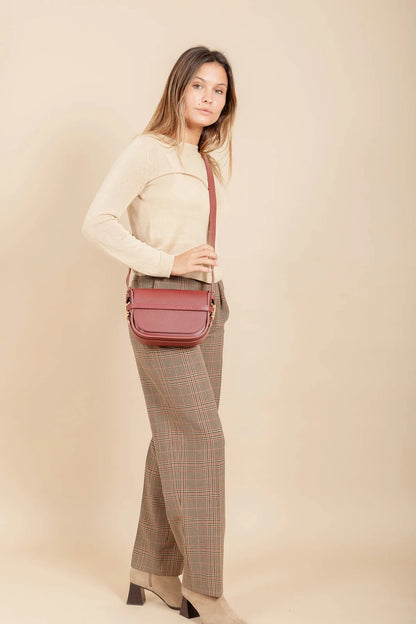 Sara - Carmin - Crossbody Tas