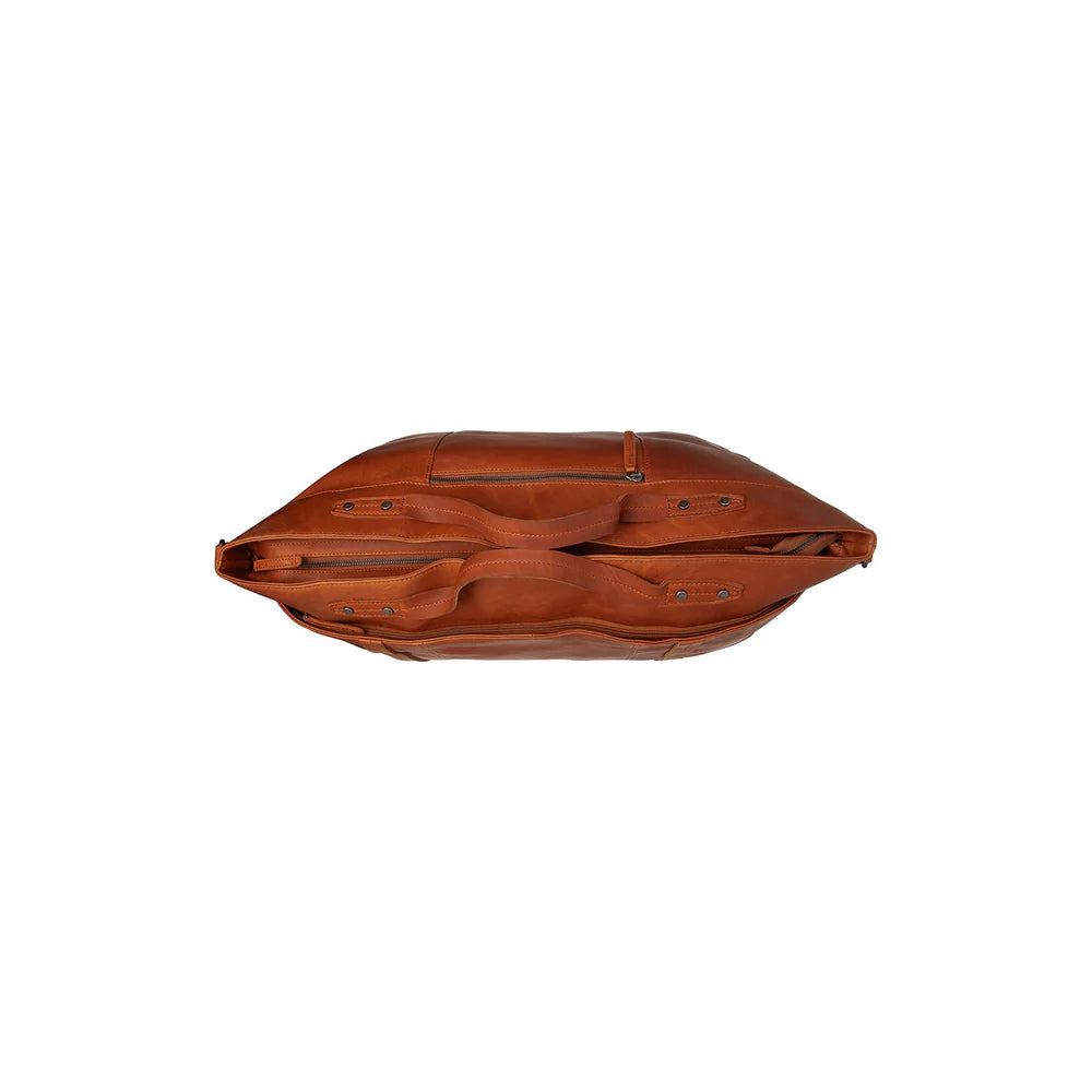The Chesterfield Brand - Mark Leather Travel Bag - Cognac