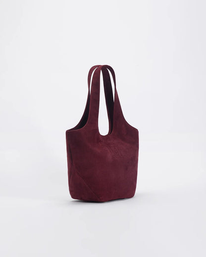 Suède Carry All Bag - Burgundy