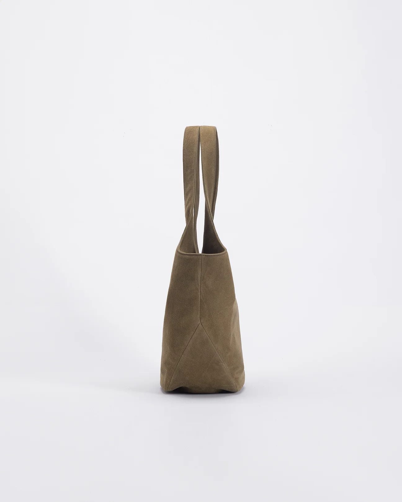 Suede Carry-All Bag Tobacco Brown