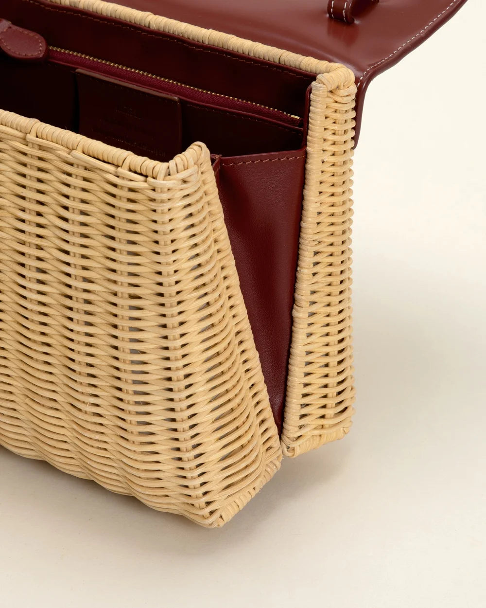 Marie 22 Haute Rattan – Bruin in Box Calf