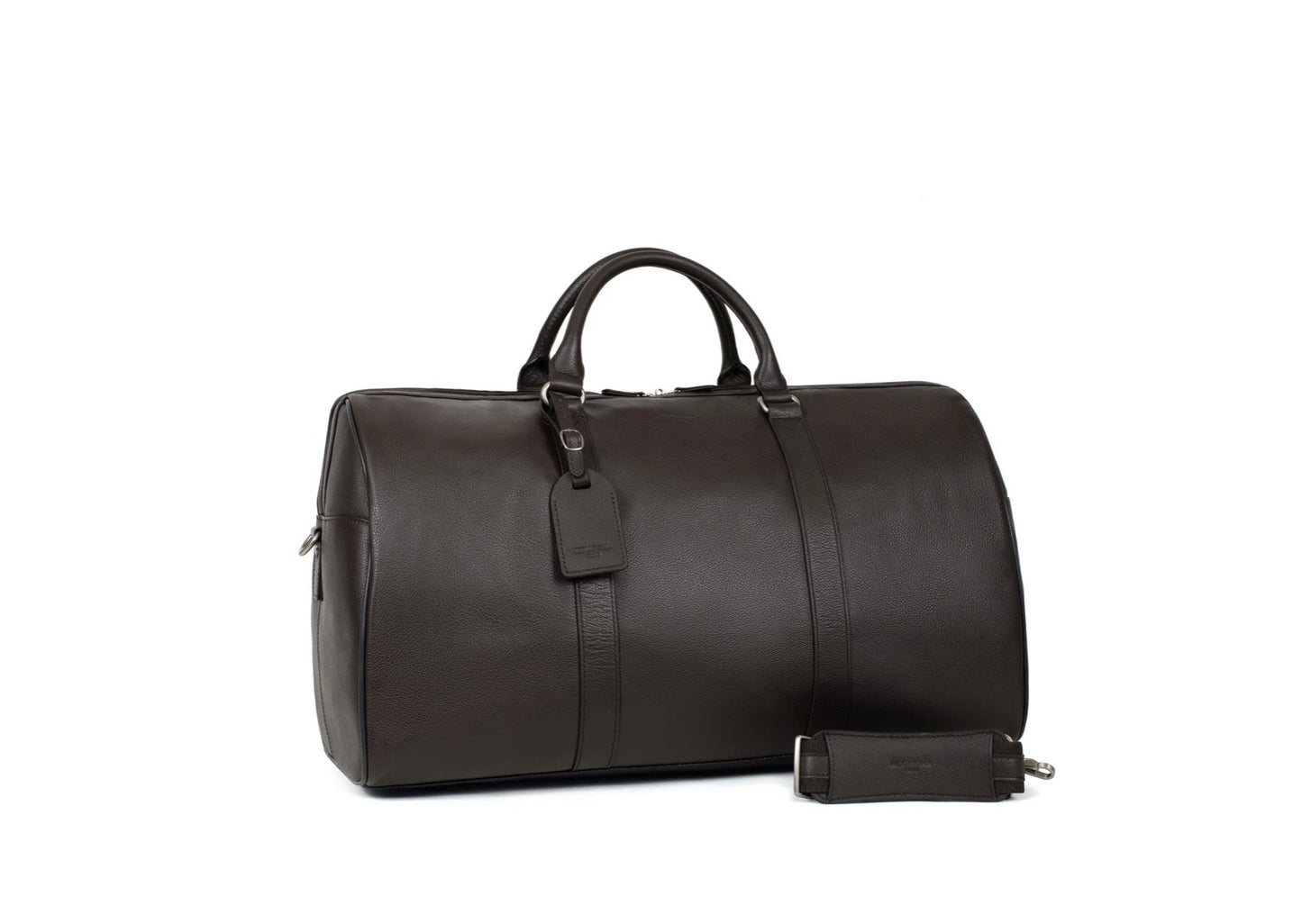 Leather Travel Bag - Dark Brown (Espresso Brown)