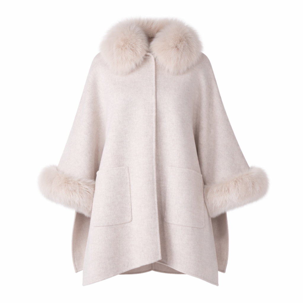 Kottas Mansios Cape – Ivory (gebroken wit)