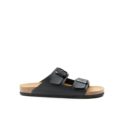 Ciabatta two bands ALBERTO black - Art.MD6151