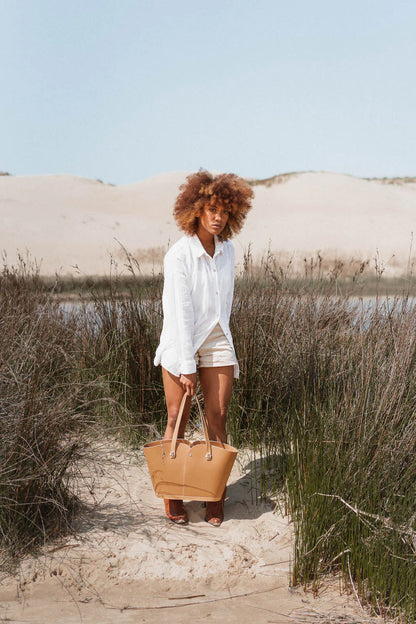 Liza - Sable (Zandkleur) - Tote Bag