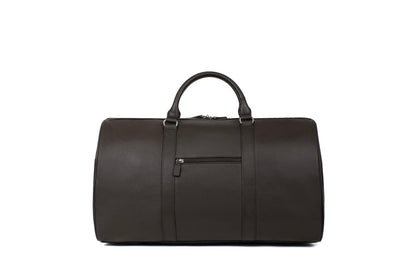 Leather Travel Bag - Dark Brown (Espresso Brown)