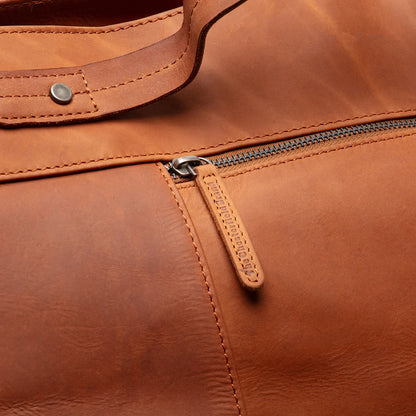 The Chesterfield Brand - Mark Leather Travel Bag - Cognac