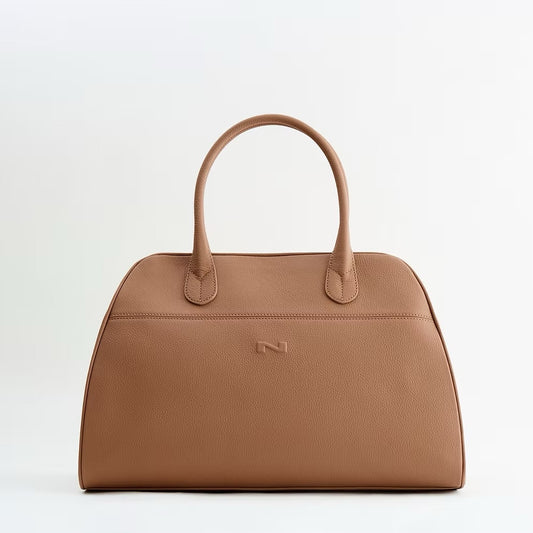 Nathan-Baume Handbag - Barbara in Cognac
