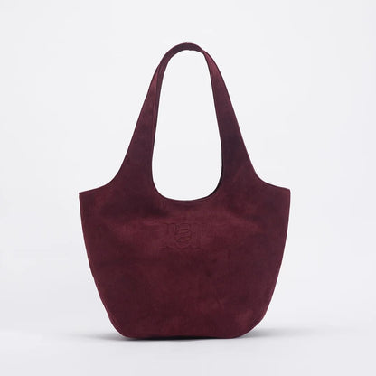 Suède Carry All Bag - Burgundy