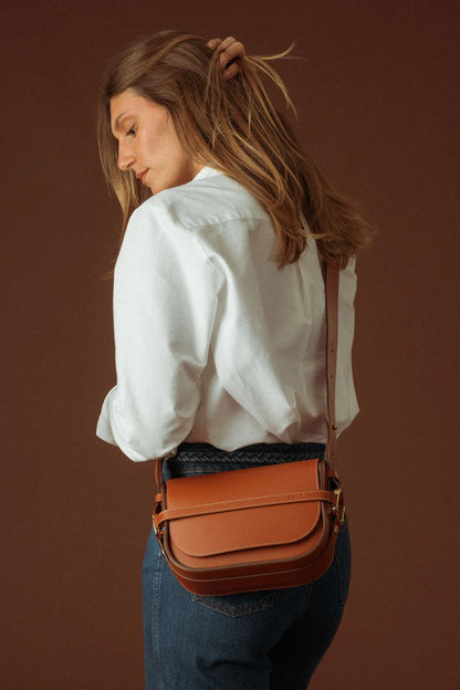 Sara - Crossbody Tas - Noisette (Hazelnoot)