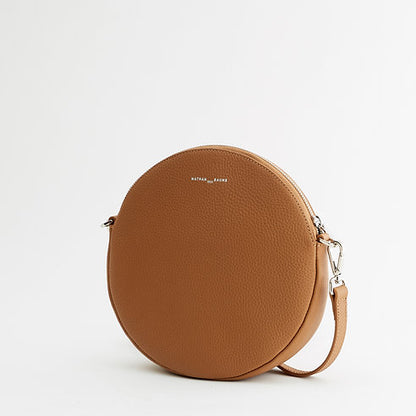 Nathan-Baume Crossbody Tas - Dorine Pocket in Setter (Donker Cognac)
