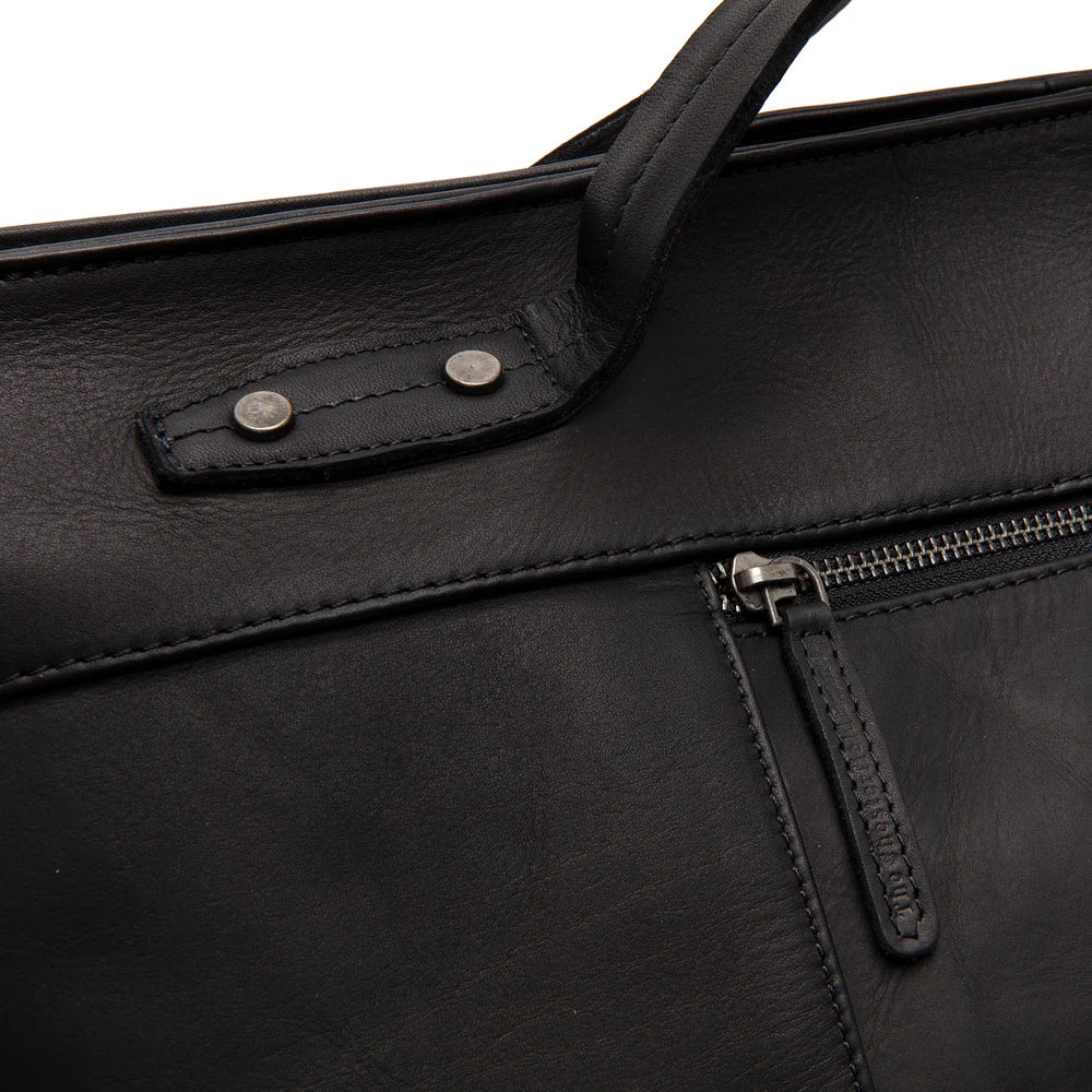 The Chesterfield Brand - Mark Leather Travel Bag - Black