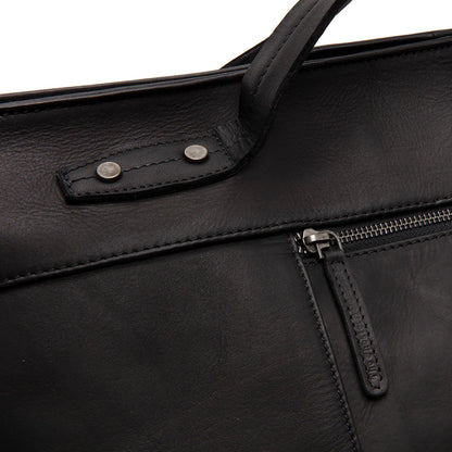 The Chesterfield Brand - Mark Leather Travel Bag - Black