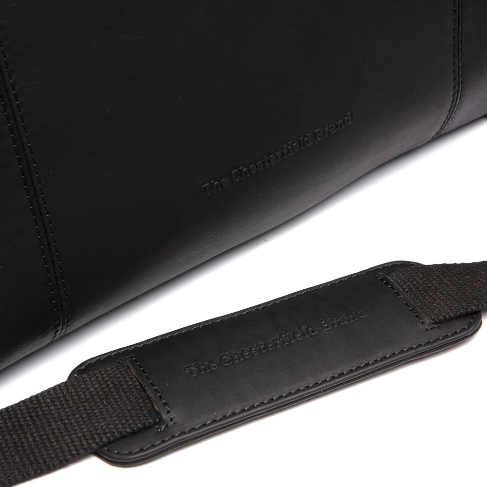 The Chesterfield Brand - Mark Leather Travel Bag - Black