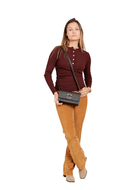 Mokoa - Charbon Doré - Crossbody Bag