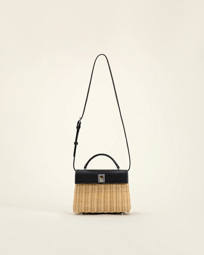 Marie 22 Haute Rattan – Box Calf - Zwart
