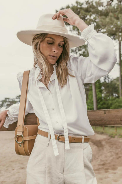 Sara - Sable (Zandkleur) - Crossbody Tas