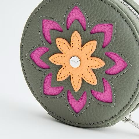 Nathan-Baume Mandala Zip-Around Coin Pouch