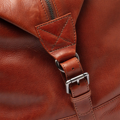The Chesterfield Brand – Cavoli Leather Travel Bag - Cognac