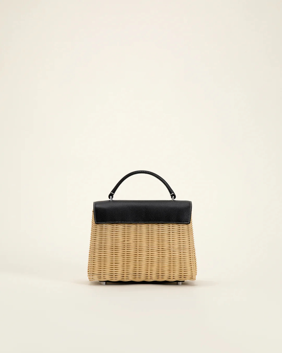 Marie 22 Haute Rattan – Zwart in Box Calf